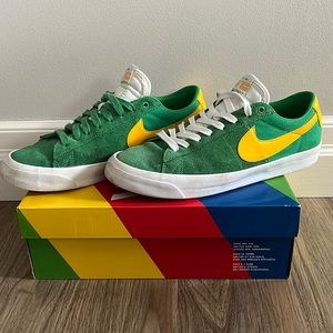 Nike sb zoom blazer low pro gt “Lucky Green”